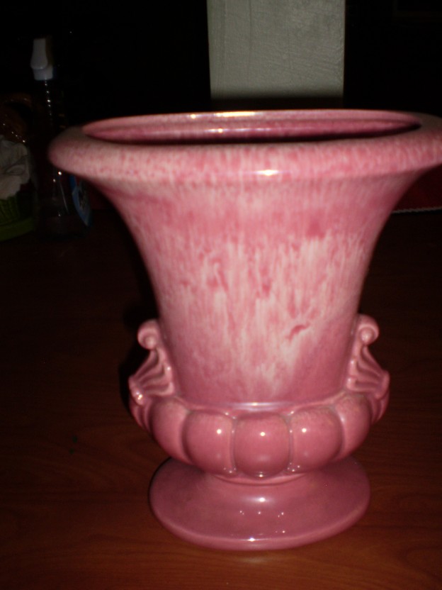 Haeger 3221-x Urn Vase [oxblood glaze]